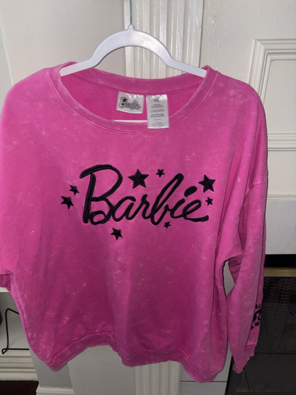 Barbie Hot Pink Graphic Pullover